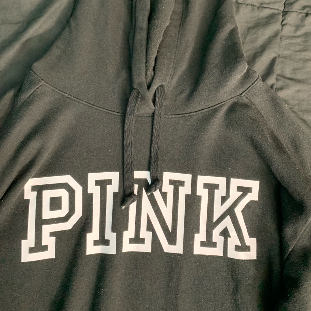 PINK/Victorias secret brand black hoodie